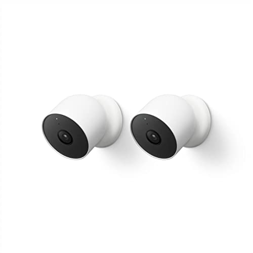 Google Nest Cam Outdoor/Indoor - 2nd Gen (2 Count)