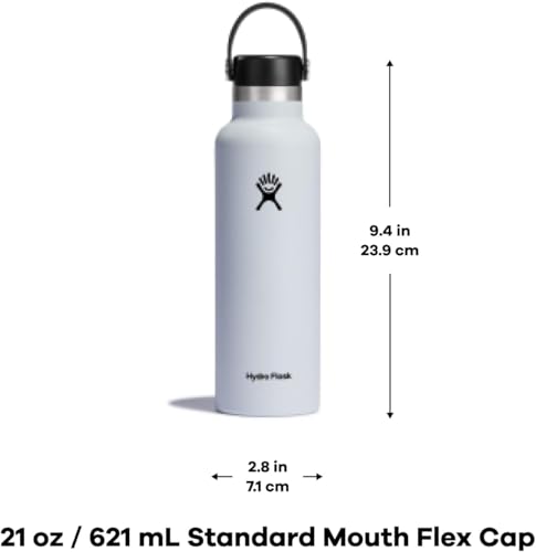 Hydro Flask 21 Oz Standard Flex Cap - Fossil Brown - Image 6