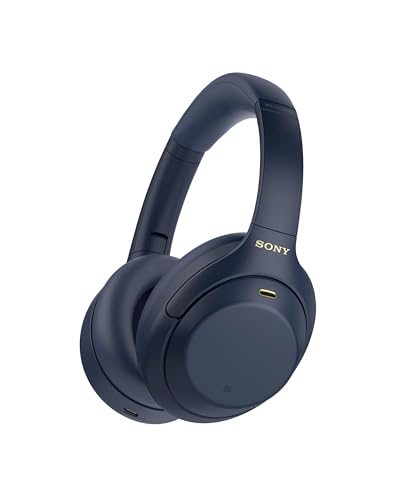 Sony WH-1000XM4 Noise Canceling Wireless Headphones - Midnight Blue