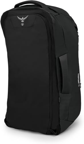 Osprey Farpoint 70L Travel Backpack for Men in Black - Image 8