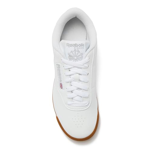 Reebok Women's Princess Sneakers - White/Gum (9.5 Wide US) - Image 5