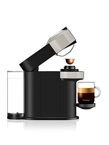 Nespresso Vertuo Next with Aeroccino Milk Frother - Light Grey - Image 6