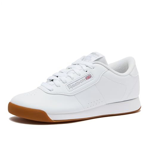 Reebok Women's Princess Sneakers - White/Gum (9.5 Wide US)
