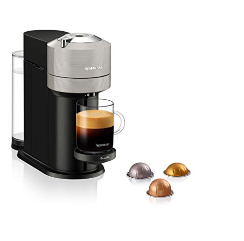 Nespresso Vertuo Next with Aeroccino Milk Frother - Light Grey - Image 2