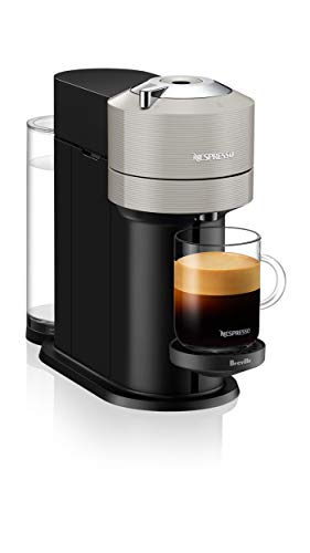 Nespresso Vertuo Next with Aeroccino Milk Frother - Light Grey - Image 4