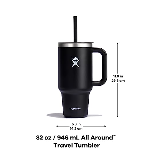 Hydro Flask All Around Travel Tumbler Black 32 Oz - Image 8