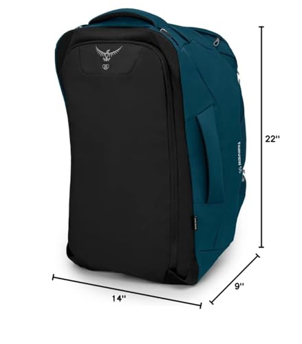 Osprey Fairview 55L Women's Travel Backpack - Night Jungle Blue - Image 11