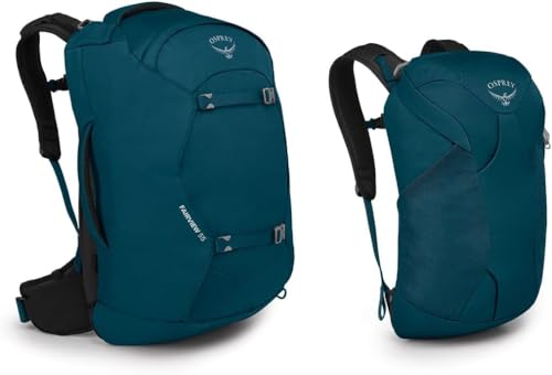 Osprey Fairview 55L Women's Travel Backpack - Night Jungle Blue - Image 10