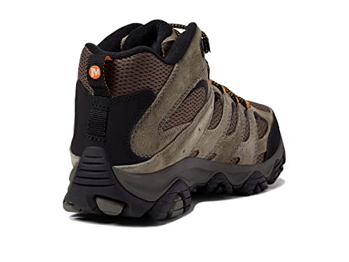 Merrell Men's Moab 3 Mid Hiking Boot - Walnut, 9.5 - Image 4