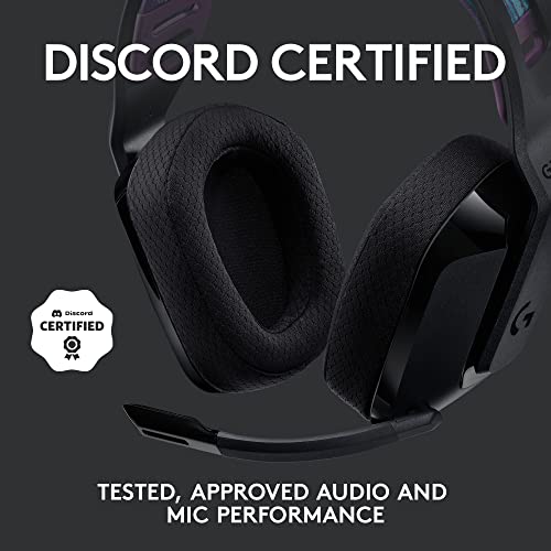 Logitech G535 Lightspeed Wireless Gaming Headset - Black - Image 8