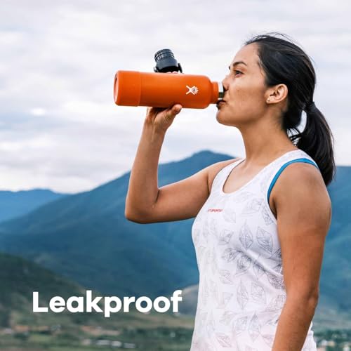 Hydro Flask 21 Oz Standard Flex Cap - Fossil Brown - Image 4