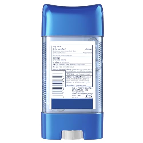 Gillette Clear Gel Antiperspirant: 48-Hour Odor Protection - Image 8