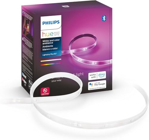 Philips Hue 6-Foot Smart LED Light Strip - Color-Changing Kit