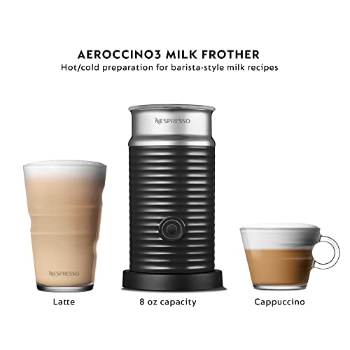 Nespresso Vertuo Pop+ Deluxe with Aeroccino - Silver - Image 5