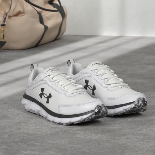 Under Armour Mens Charged Assert 9 Marble Running Shoe - Image 6