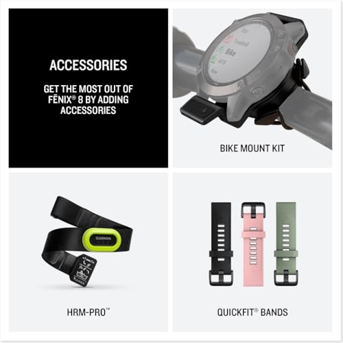 Garmin fēnix® 8 – Premium Multisport GPS Smartwatch - Image 7