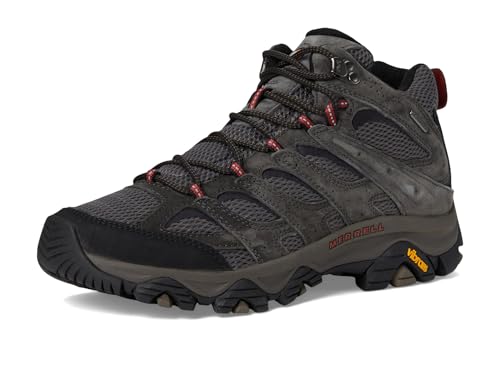Merrell Men's Moab 3 Mid Waterproof Hiking Boot, Beluga, 13 - Image 7