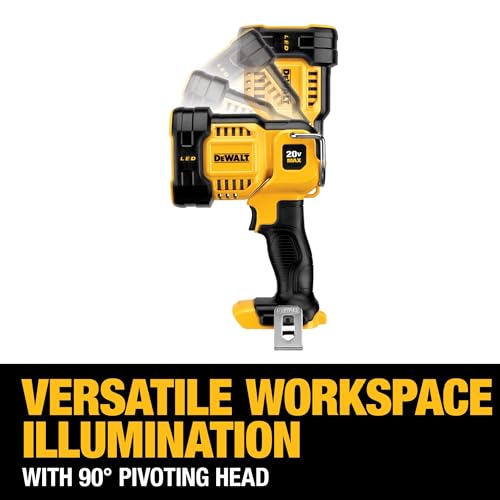 DEWALT 20V MAX LED Work Light - Handheld Spotlight - Image 6