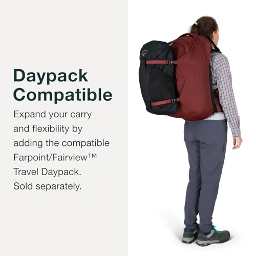 Osprey Fairview 40L Women's Travel Backpack, Night Jungle Blue - Image 7