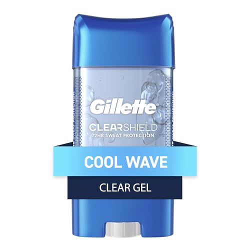 Gillette Clear Gel Antiperspirant: 48-Hour Odor Protection