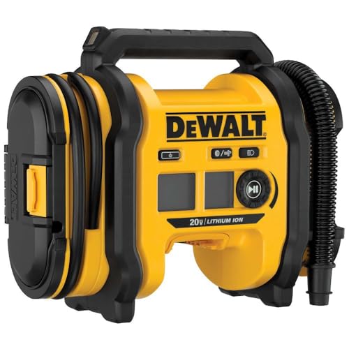DEWALT 20V MAX Compact Portable Tire Inflator - Bare Tool