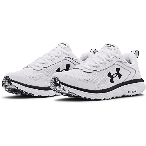 Under Armour Mens Charged Assert 9 Marble Running Shoe - Image 4