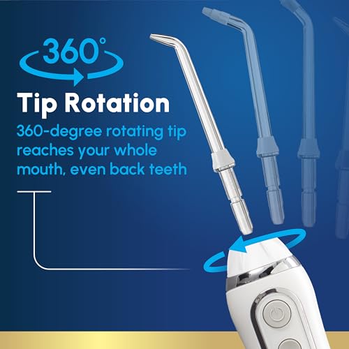 Waterpik Cordless Advanced 2.0 Water Flosser - White WP-580 - Image 6
