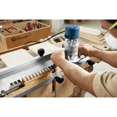 BOSCH 1617EVS Fixed-Base Router - 2.25 HP Variable Speed Motor - Image 8