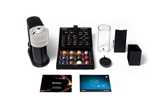 Nespresso Vertuo Next with Aeroccino Milk Frother - Light Grey - Image 9
