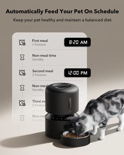 PETLIBRO Automatic Cat Feeder - Timed Pet Feeder with Freshness Preservation - Image 2