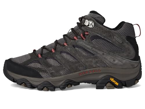 Merrell Men's Moab 3 Mid Waterproof Hiking Boot, Beluga, 13 - Image 4