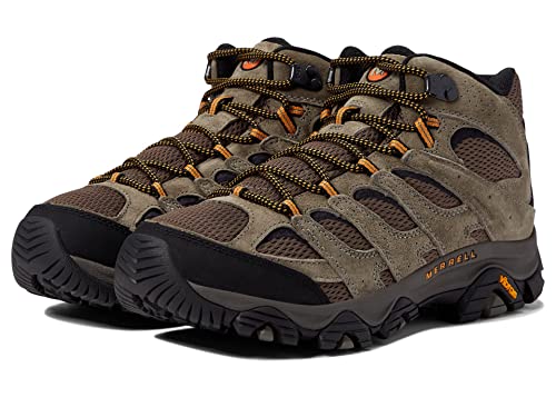Merrell Men's Moab 3 Mid Hiking Boot - Walnut, 9.5 - Image 6