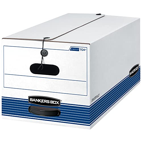 Bankers Box Medium-Duty Storage Boxes with FastFold (Case of 12)