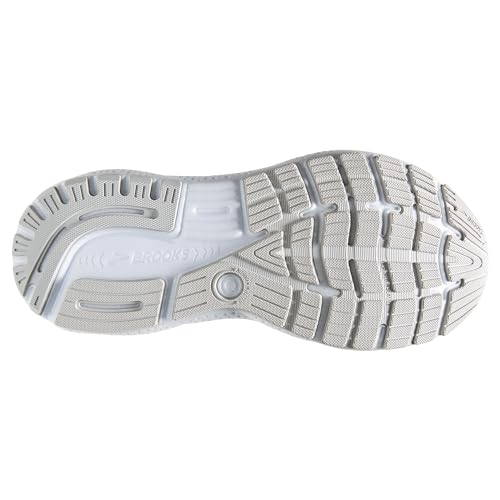 Brooks Women’s Ghost 16 Neutral Running Shoe - White/Grey - Size 8.5 - Image 6