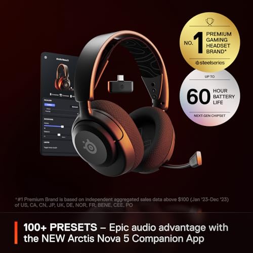 SteelSeries Arctis Nova 5 Wireless Gaming Headset - Image 2