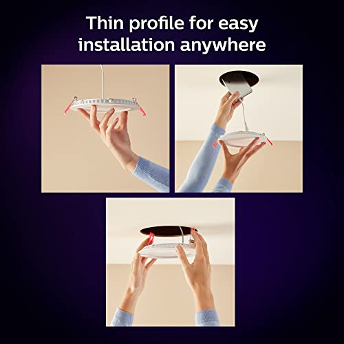 Philips Hue Slim 6-Inch Smart LED Downlight - Image 4