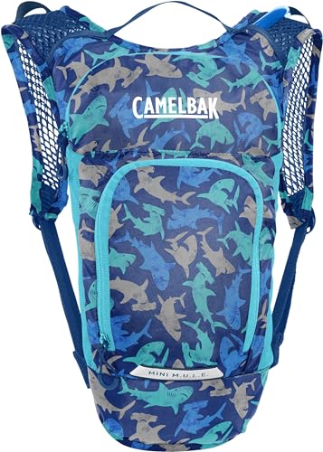 CamelBak Mini M.U.L.E. Kids Hydration Backpack - 50oz, Sharks - Image 4