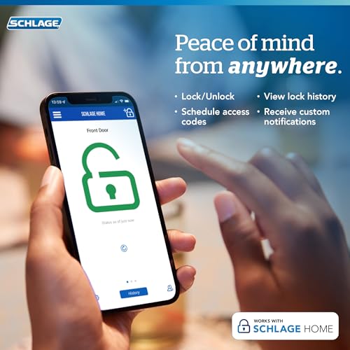 Schlage Encode WiFi Latitude Lever Smart Lock - Keyless Entry - Image 7