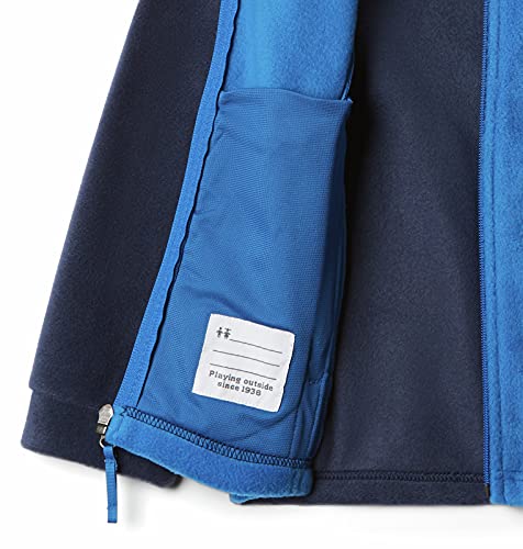 Columbia Kids Bright Indigo Fleece Jacket, 4T Toddler - Image 3