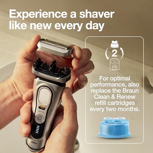 Braun Electric Shaver Head Replacement 94M for Series 9 Pro & 9 Razors - Image 6