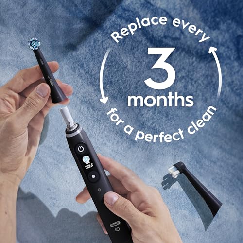 Oral-B iO Ultimate Clean Brush Heads (2 Count, Black) - Image 6