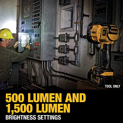 DEWALT 20V MAX LED Work Light - Handheld Spotlight - Image 12