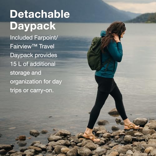 Osprey Fairview 55L Women's Travel Backpack - Night Jungle Blue - Image 6