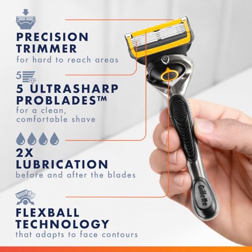 Gillette ProGlide Shield Razor Refills for Men (8-Pack) - Image 3