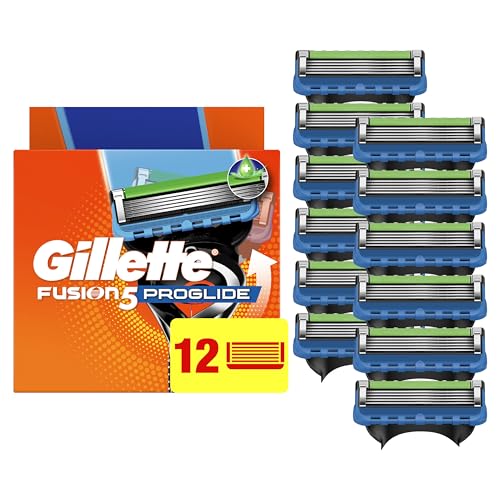 Gillette ProGlide Razor Refills for Men - 12 Blade Refills