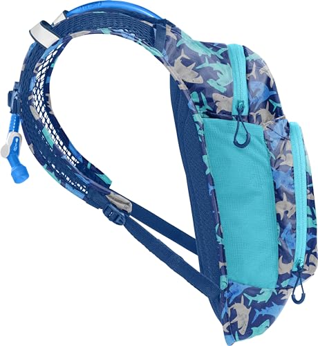 CamelBak Mini M.U.L.E. Kids Hydration Backpack - 50oz, Sharks - Image 7