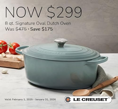 Le Creuset 8 qt. Shallot Dutch Oven - Enameled Cast Iron Masterpiece - Image 5