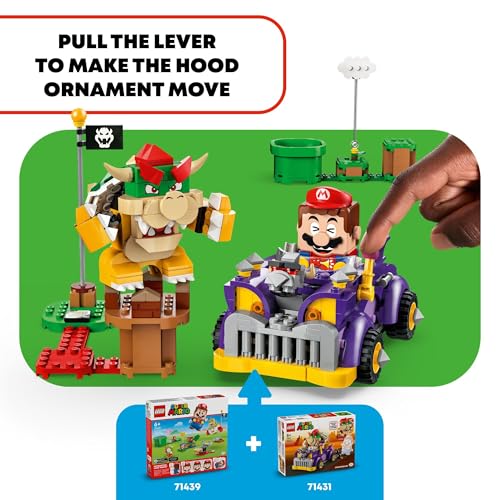 LEGO Super Mario Bowser’s Muscle Car Expansion Set, Ages 8+ - Image 4