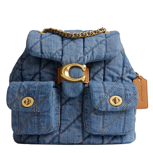 Coach Women's Tabby Backpack BAC, Indigo, One Size