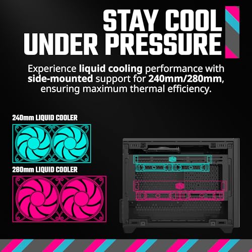 Cooler Master NR200 Mini-ITX PC Case - Compact with Superior Cooling - Image 4